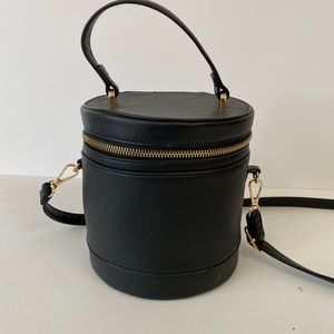 Bucket Cylinder Crossbody Bag